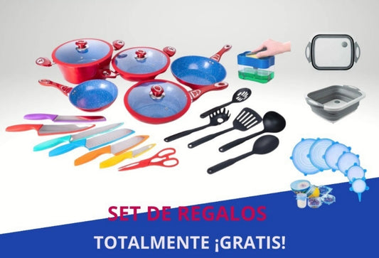 Batería Rojo Azul